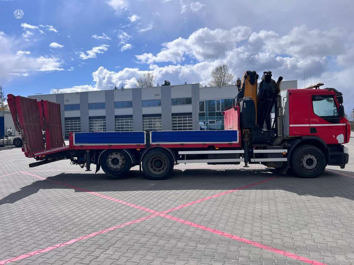 Renault Premium 430.26 Effer 225/5S, с краном