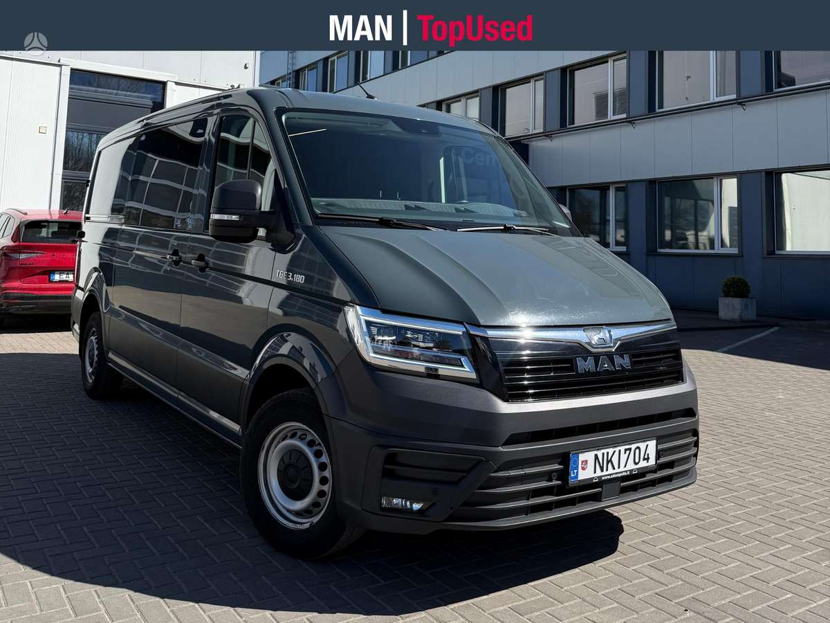 MAN TGE 3.180 7+1 sėdimos vt, cargo van