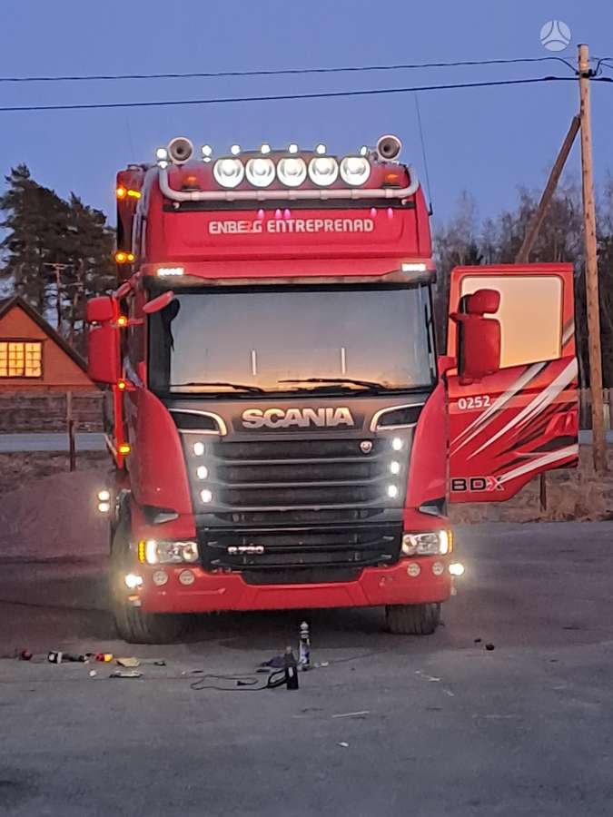 Scania R730, konteinerių gabenimo