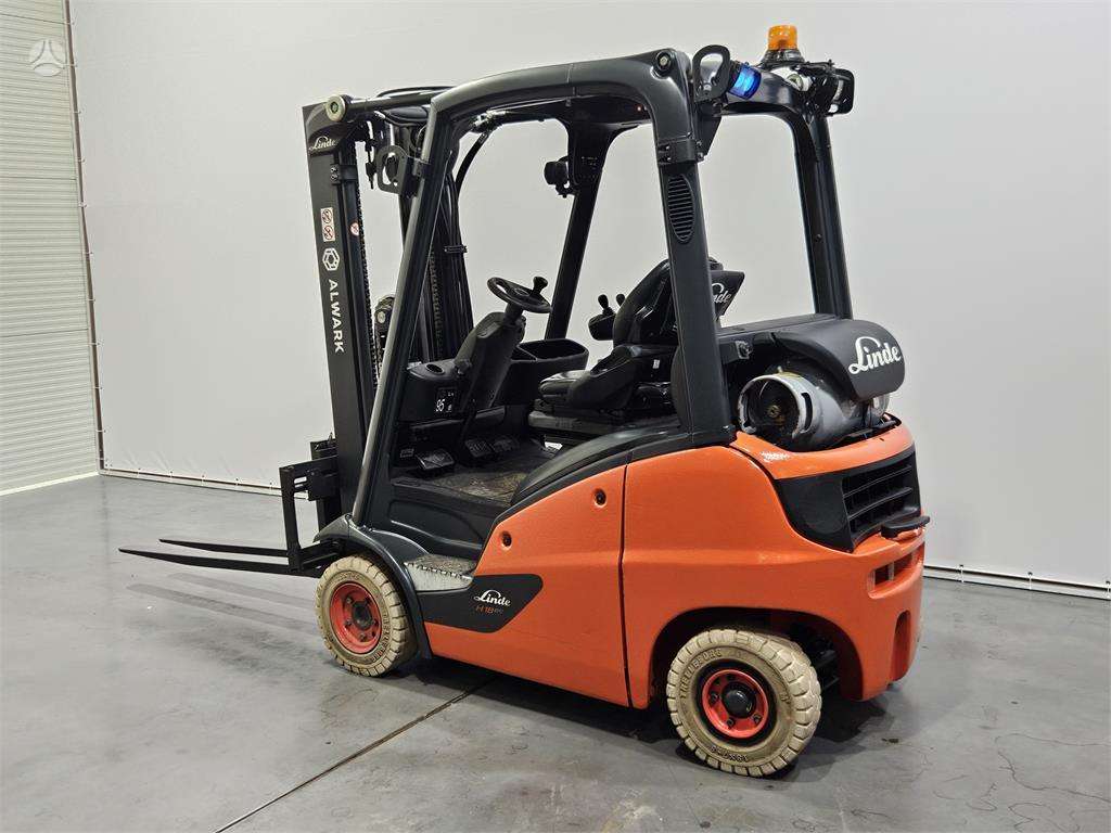 Linde H18T, šakiniai krautuvai