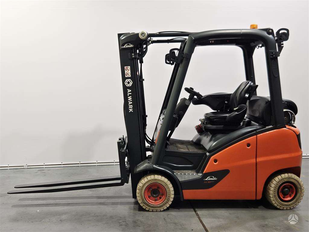 Linde H18T, šakiniai krautuvai