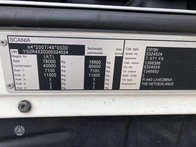 Scania R440 (AdBlue), double sleeper
