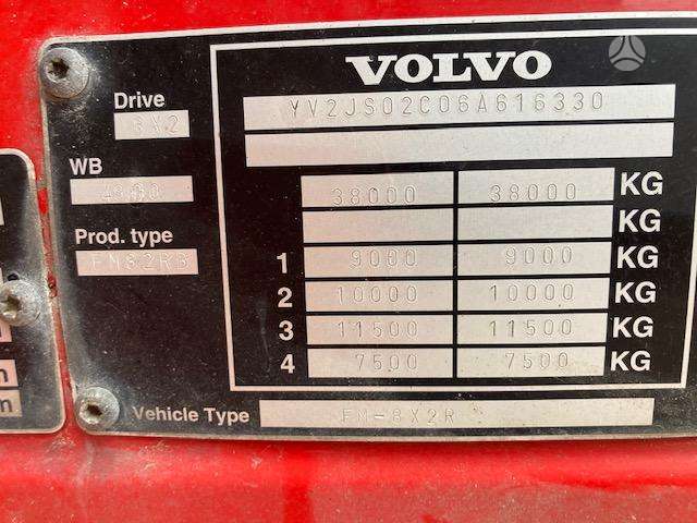Volvo FM-440, самосвалы с прицепoм