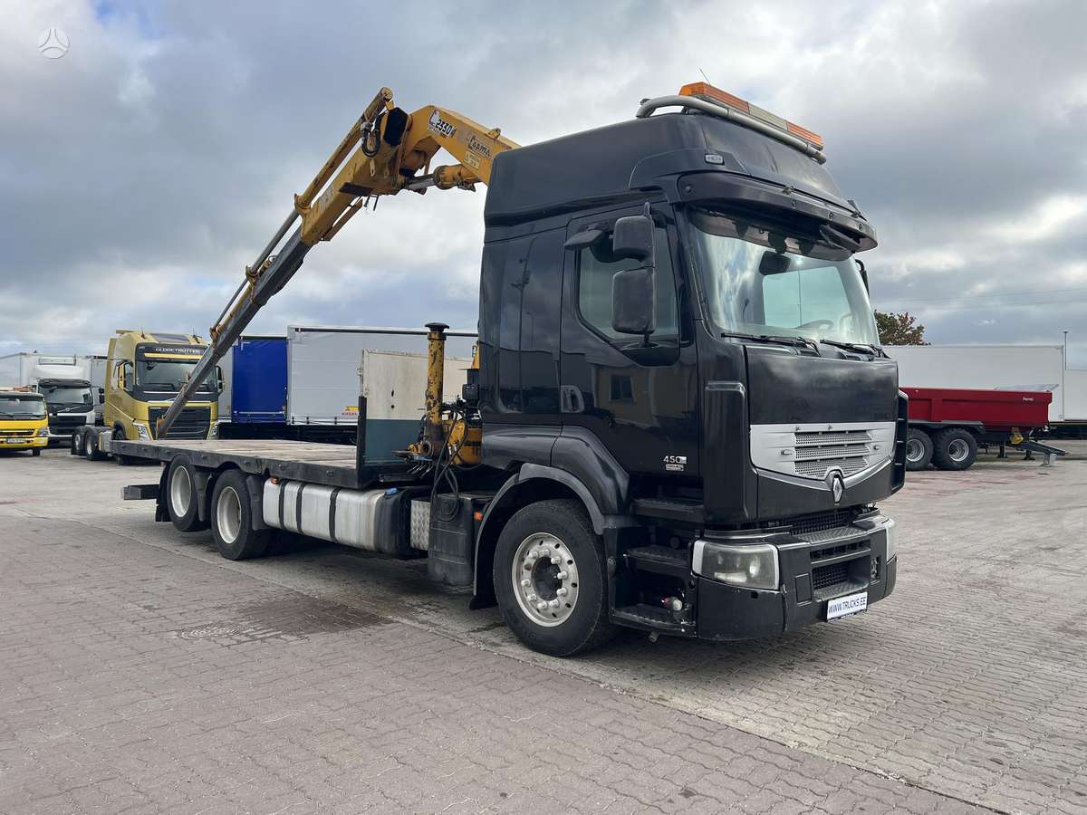 Renault PREMIUM, cranes / hooks