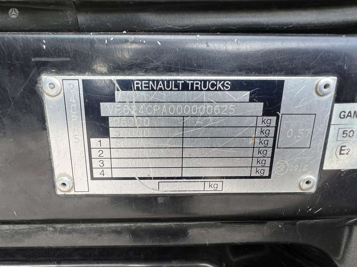 Renault PREMIUM, cranes / hooks