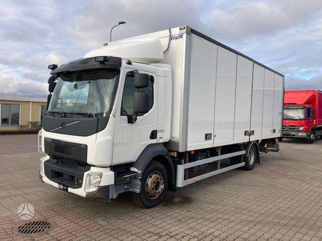 Volvo FL250+SIDE OPENING, kietašoniai