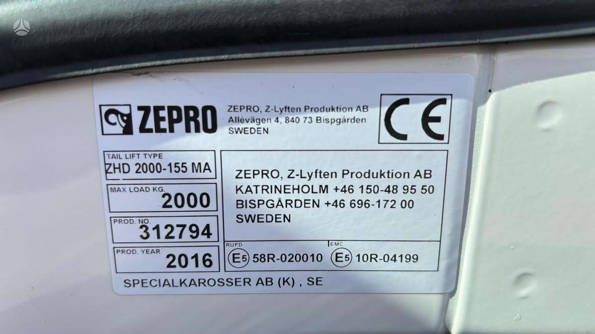 Scania P320, рефрижераторы