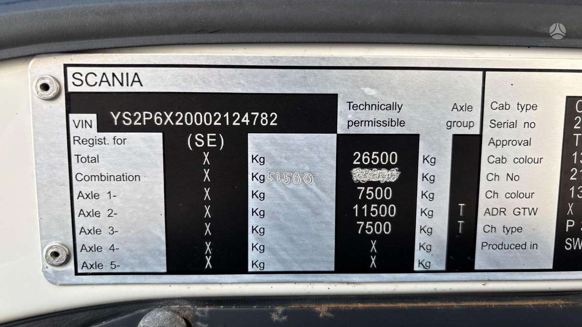 Scania P320, рефрижераторы