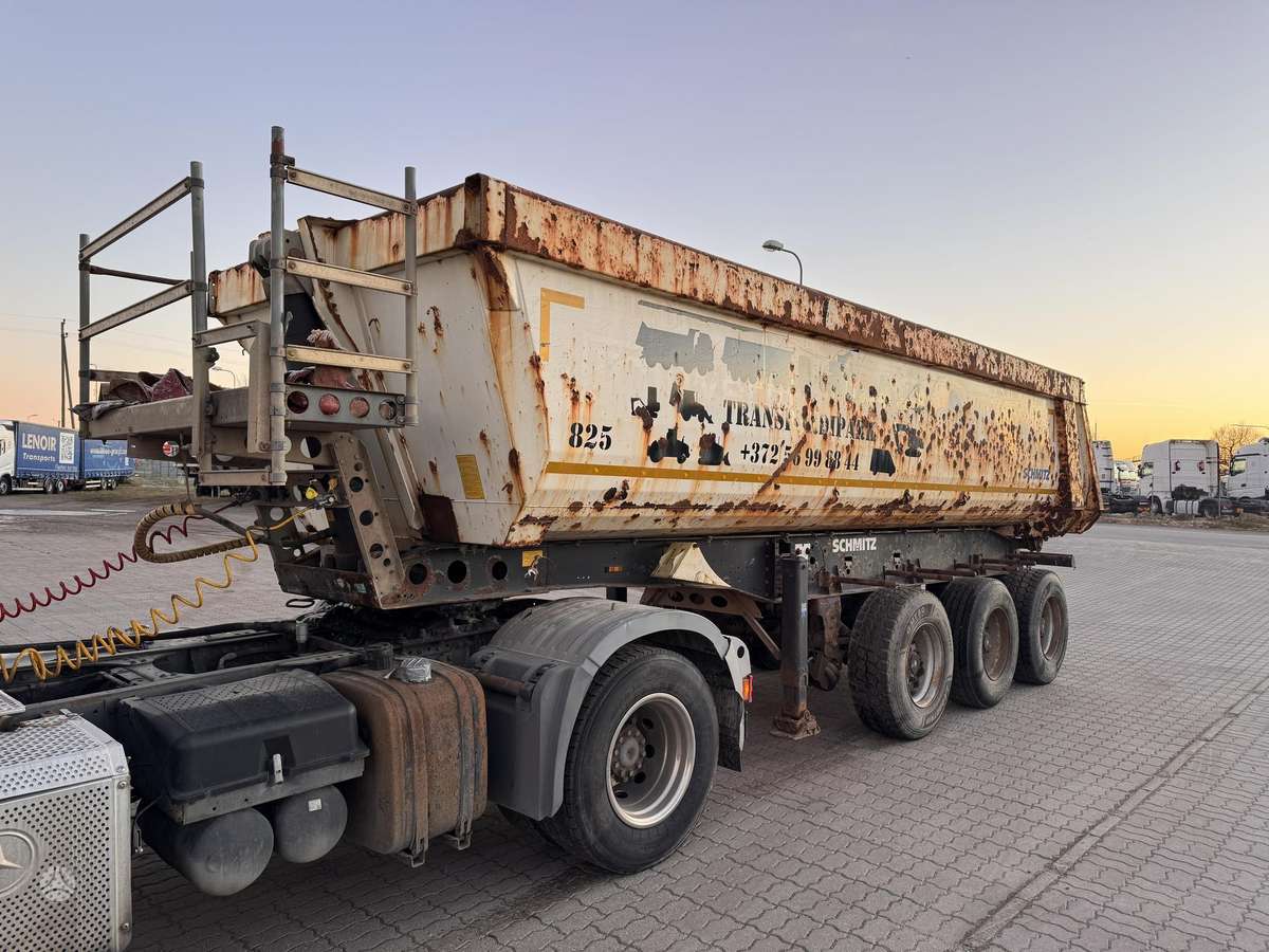 Schmitz SKI 24-7.2, dumper / tipper