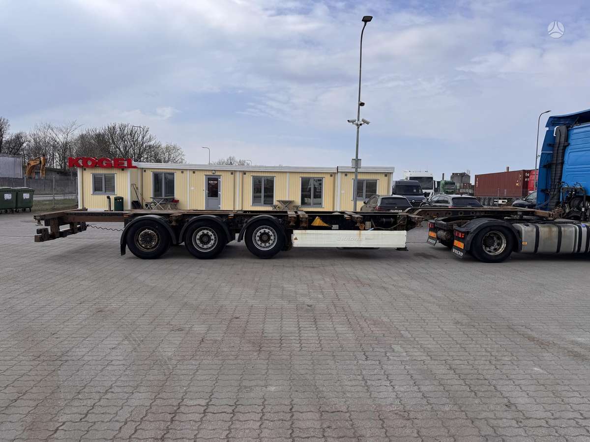 Krone SDC27, konteinerių gabenimo