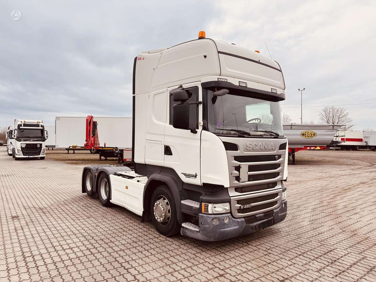 Scania R450, double sleeper