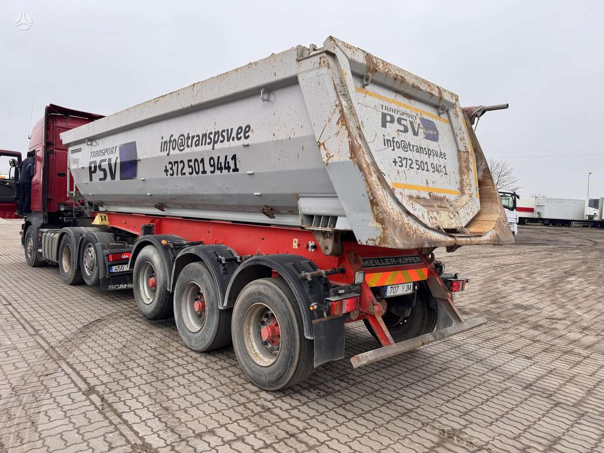 Meiller MHPS 41/3S, savivartės