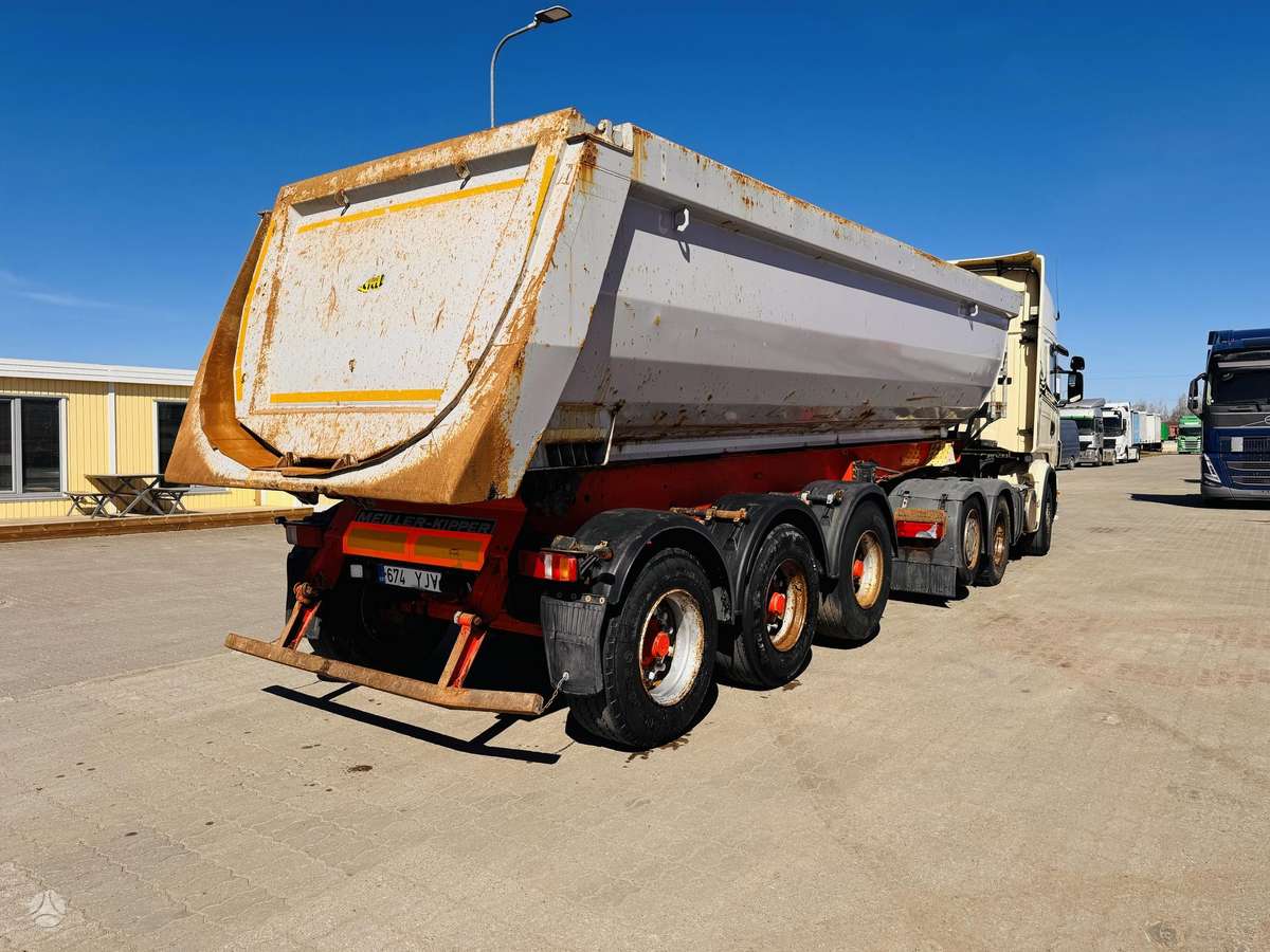 Meiller MHPS 4173s, savivartės
