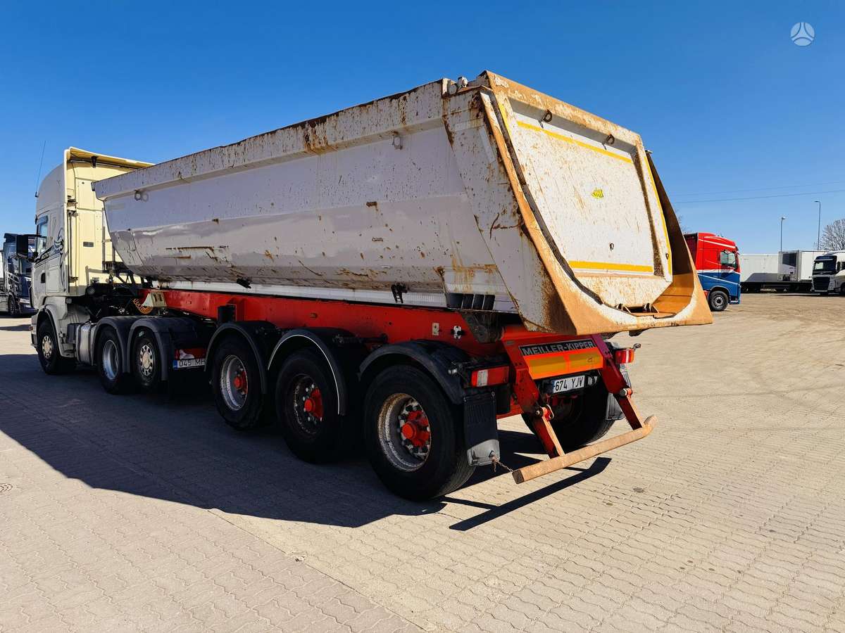 Meiller MHPS 4173s, savivartės