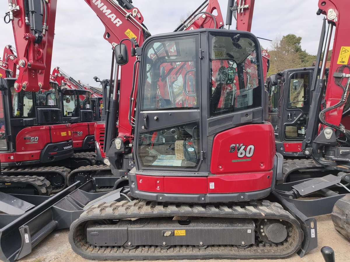 Yanmar SV60, экскаваторы