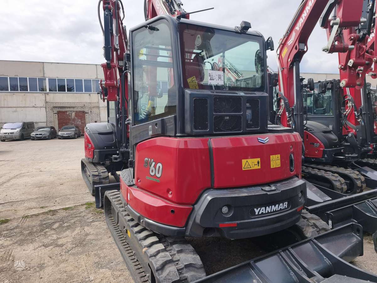 Yanmar SV60, экскаваторы