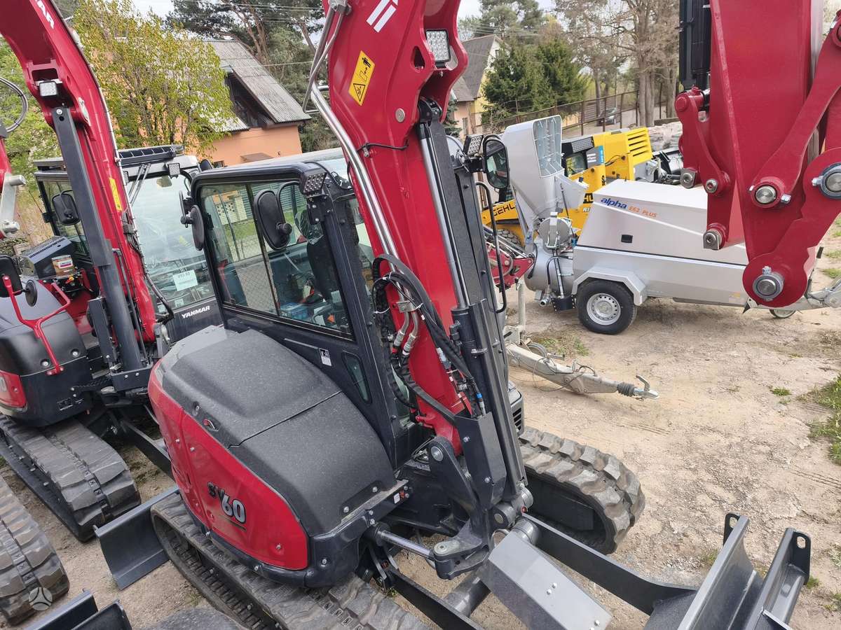Yanmar SV60, экскаваторы