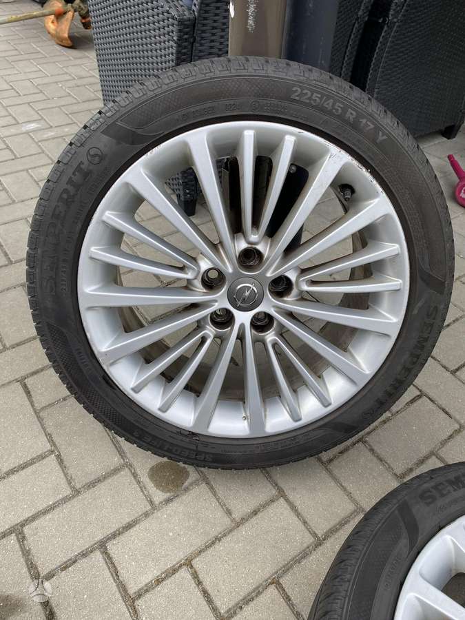 Opel, light alloy, R17