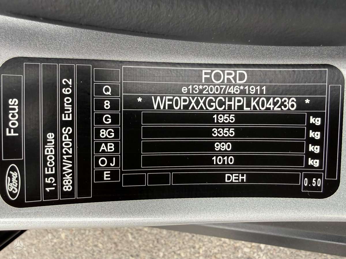 Ford Focus, 1.5 l., Универсал