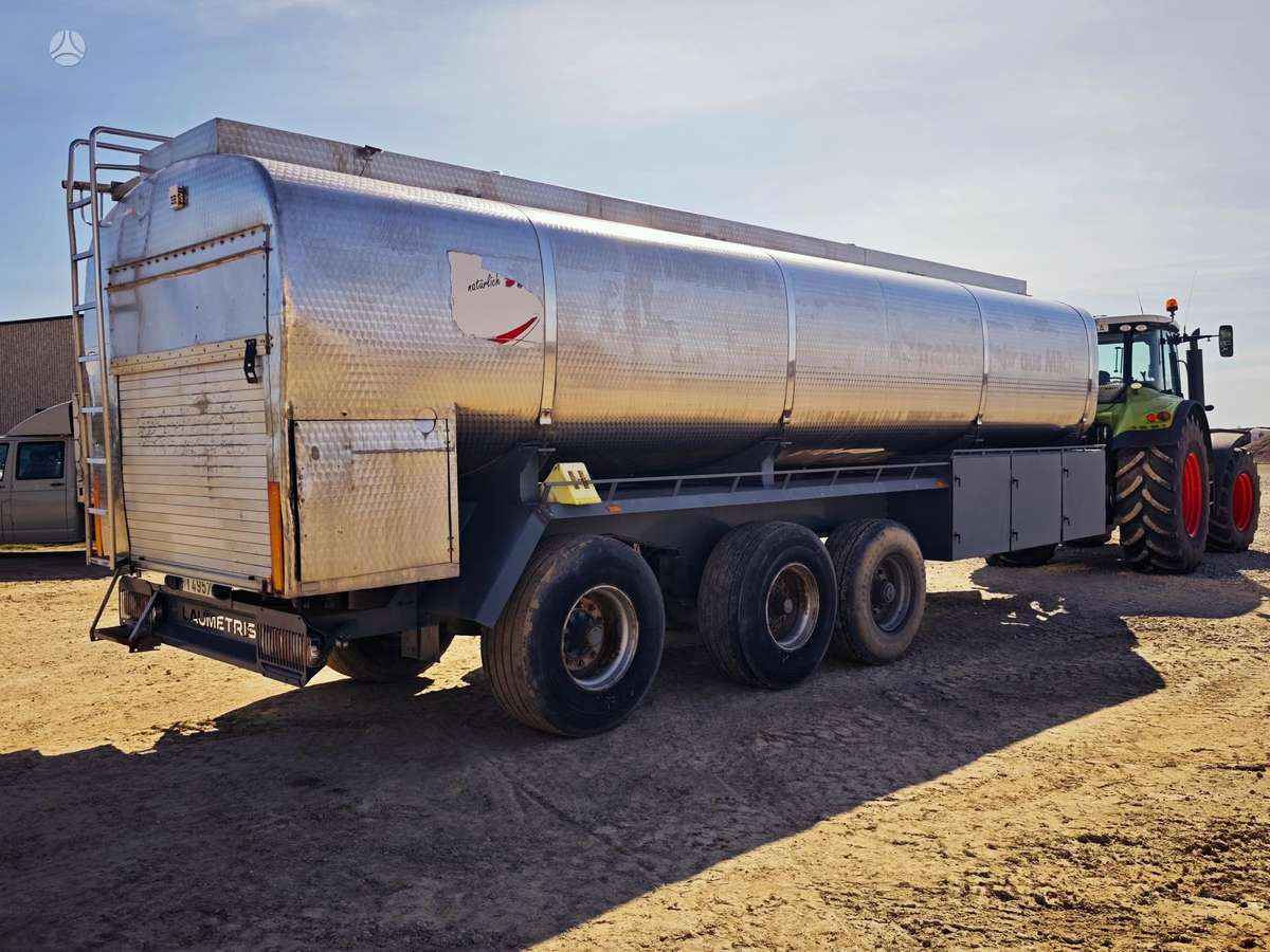 Laumetris 24 kūb., trailers, semitrailers