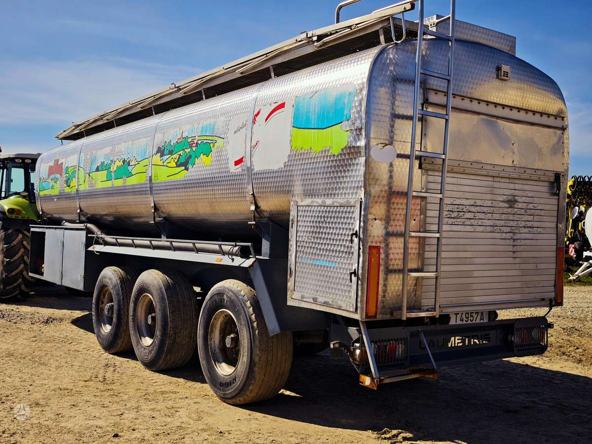 Laumetris 24 kūb., trailers, semitrailers