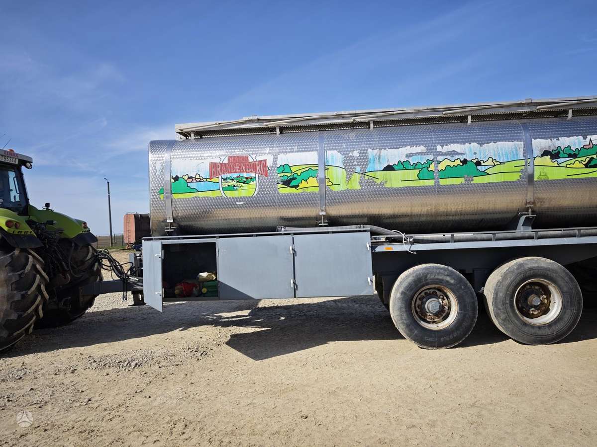 Laumetris 24 kūb., trailers, semitrailers
