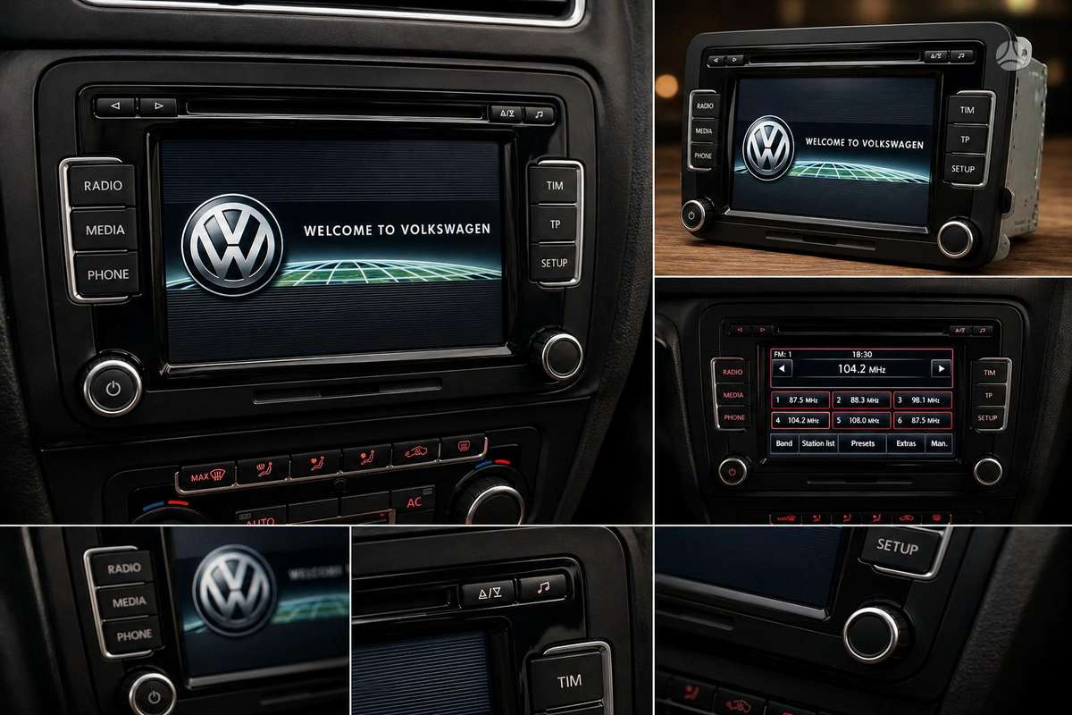 Volkswagen RCD - 510, multimedija