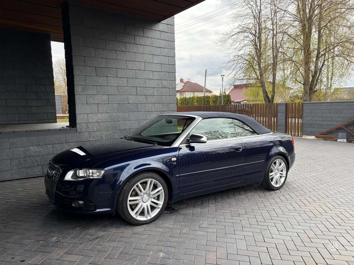 Audi S4, 4.2 l., Кабриолет