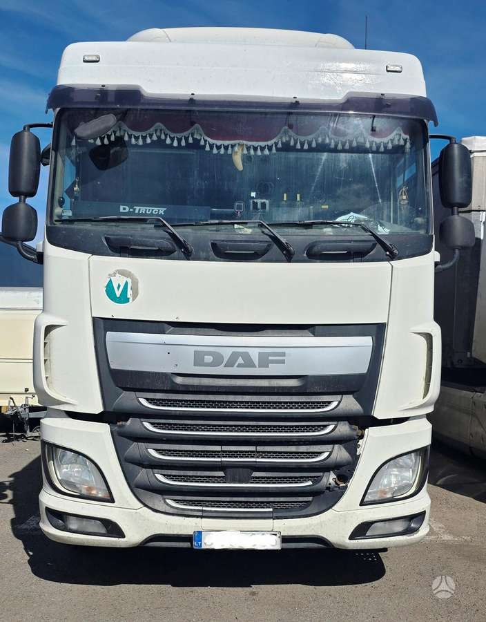 DAF XF460FT ADR!!! + Hydraulika, double sleeper