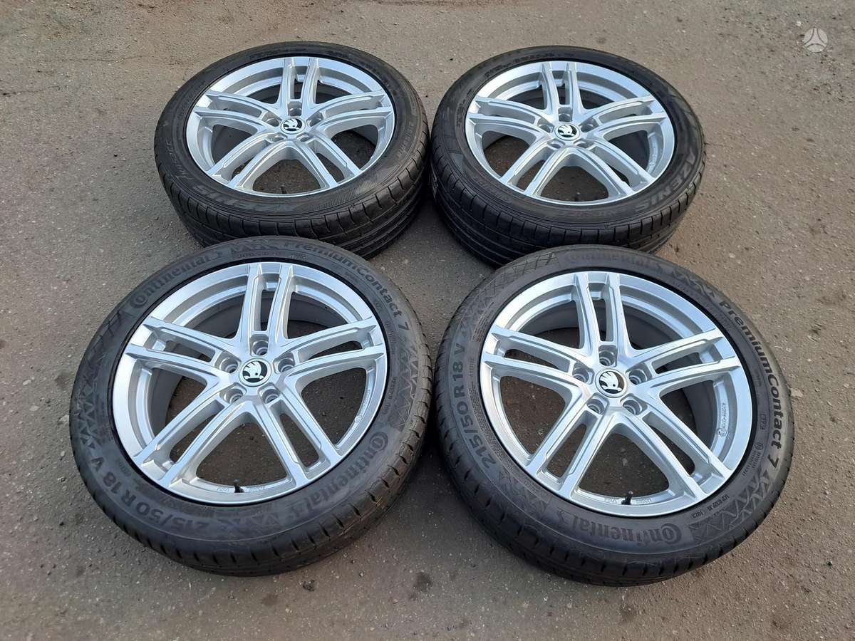 Skoda Karoq, light alloy, R18
