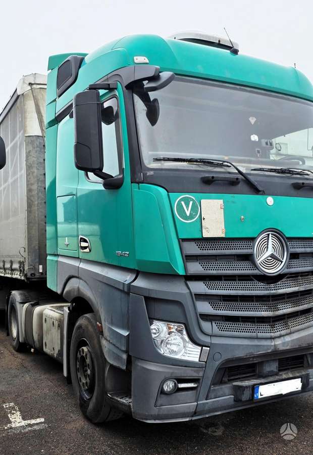 Mercedes-Benz Actros, dirbantis TA iki 2027, double sleeper