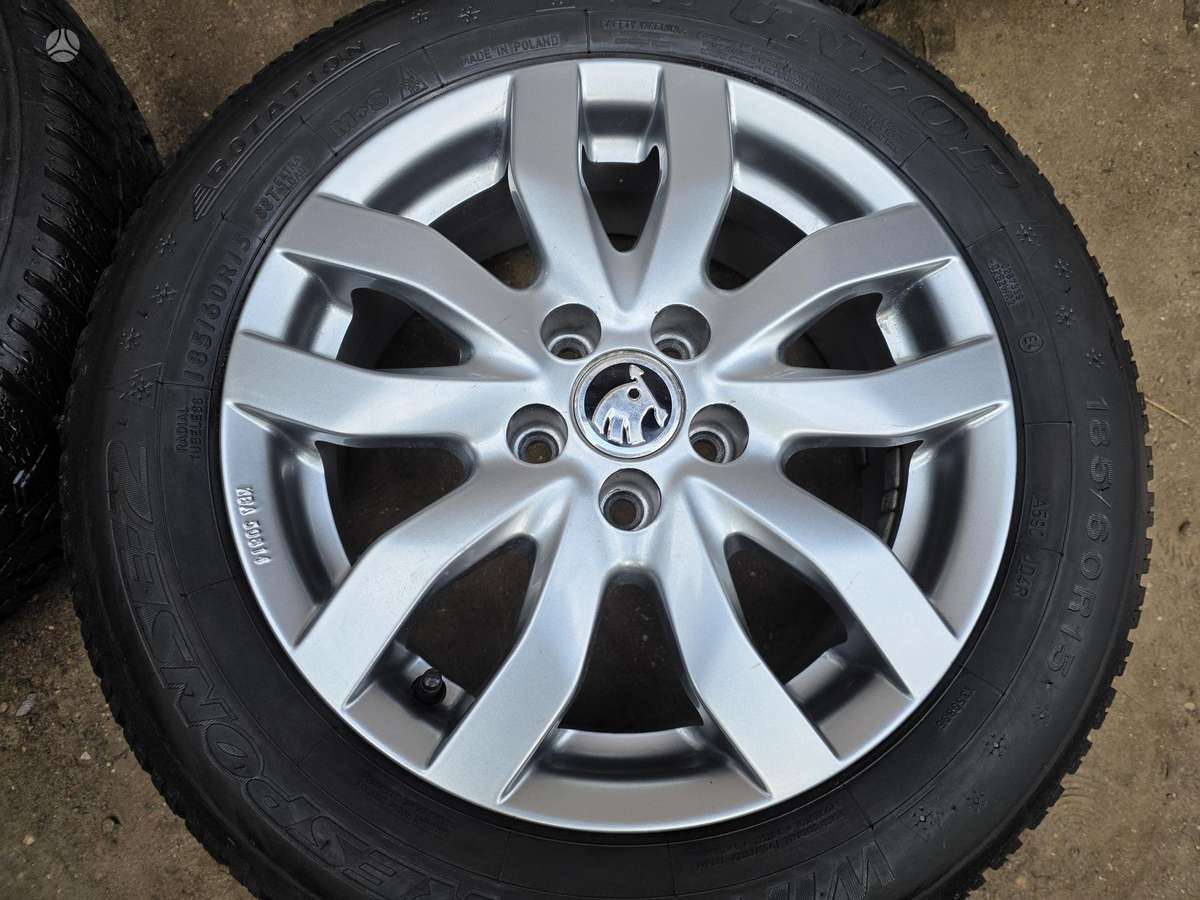 Skoda Fabia/Rapid, lengvojo lydinio, R15