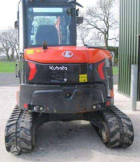 Kubota U56, ekskavatoriai
