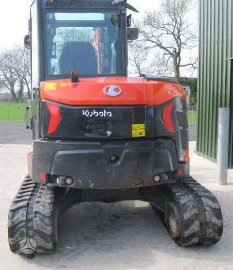 Kubota U56, экскаваторы