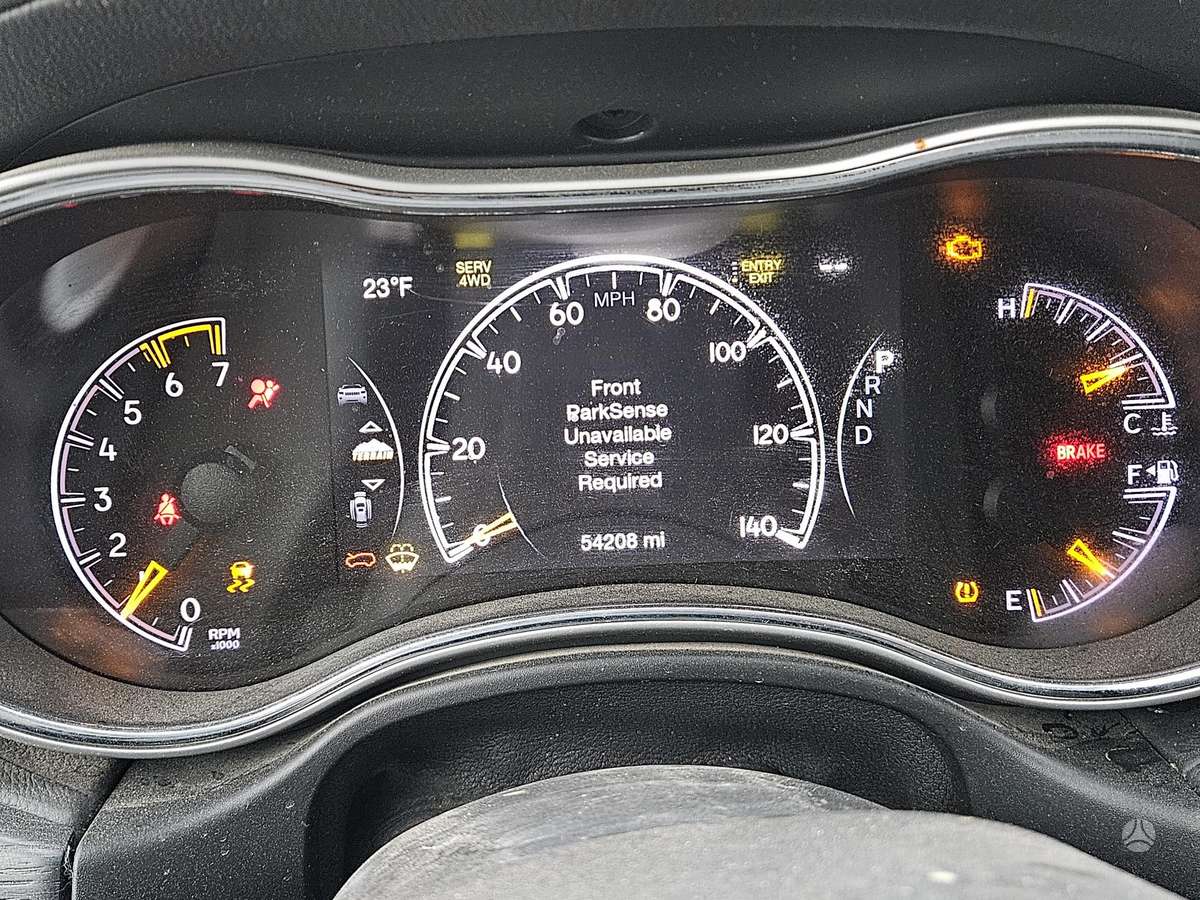 Jeep Grand Cherokee Rida 54208 myliu engine code ezh gearbox code dft 850re col