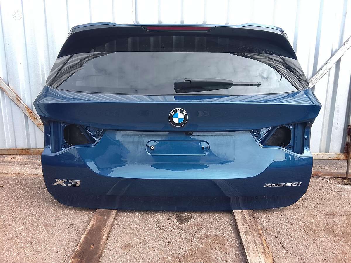BMW X3 hood (front, rear)