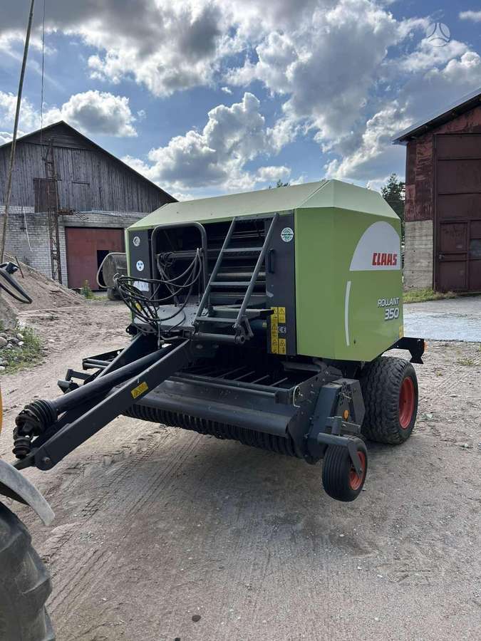 Claas Rollant 350, pašarų ruošimo technika