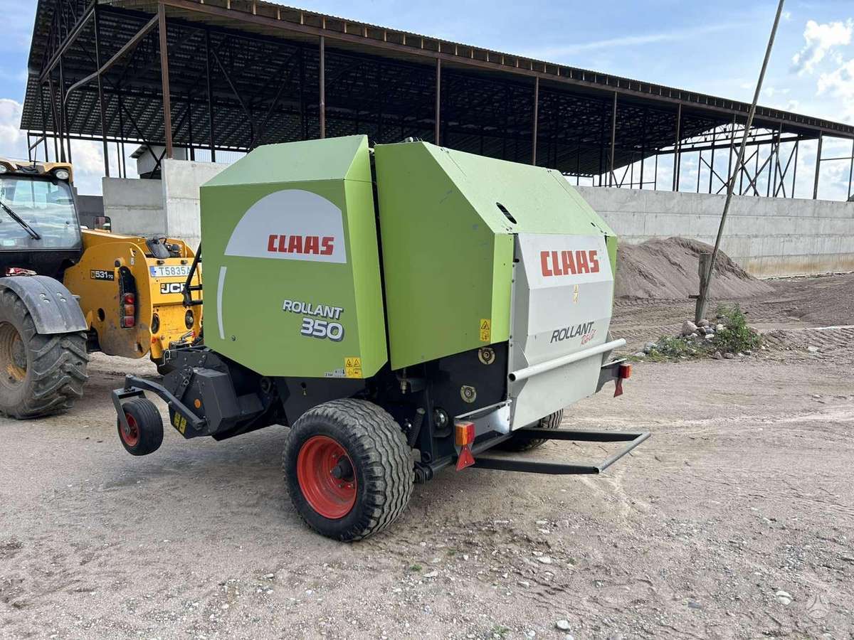 Claas Rollant 350, pašarų ruošimo technika