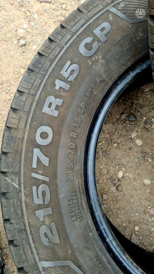 Continental VancoCamper, vasarinės 215/70 R15
