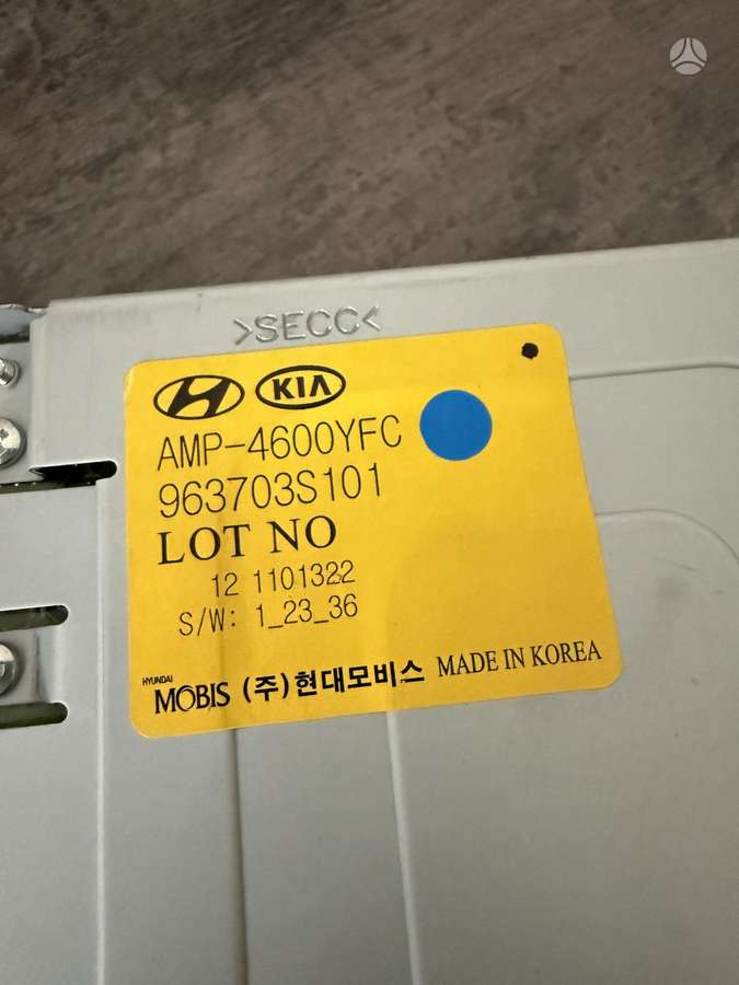 Hyundai Sonata interior parts