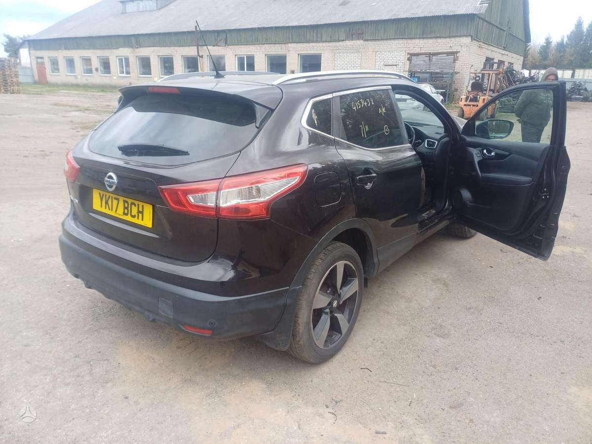 Nissan Qashqai по частям. Engine code k9k gearbox code 6mt color code gab