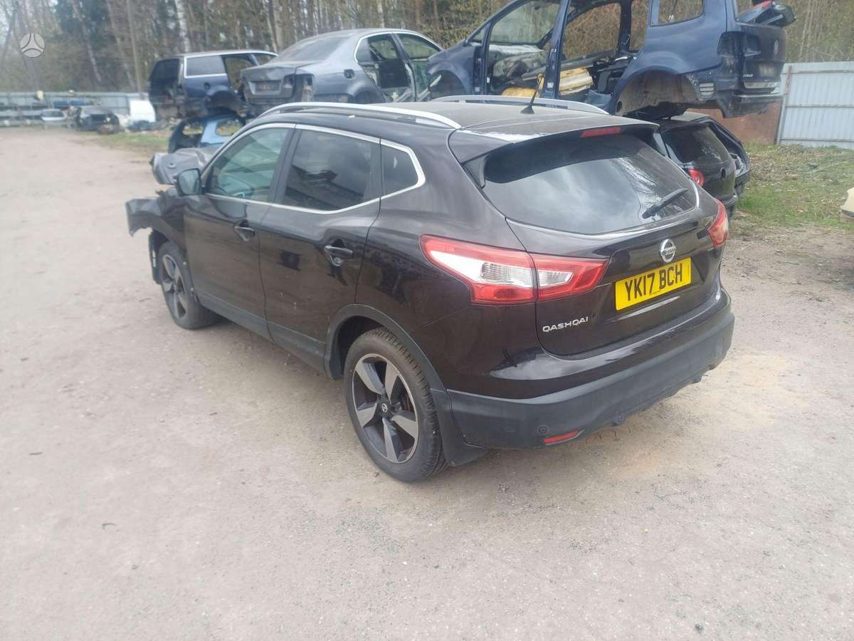 Nissan Qashqai for parts. Engine code k9k gearbox code 6mt color code gab