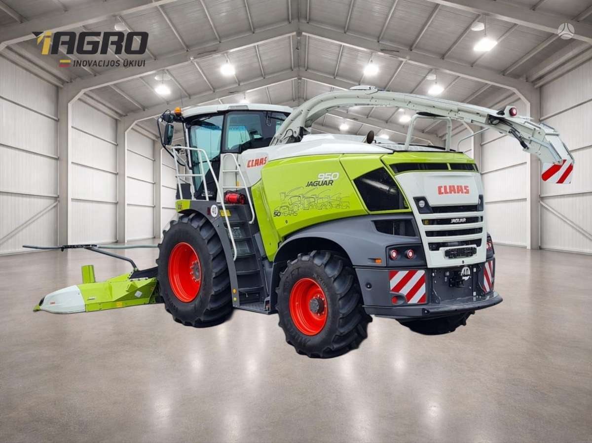 Claas Jaguar 950 su Orbis 600, самоходные измельчители