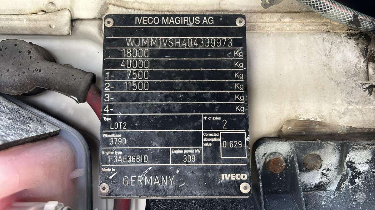 Iveco STRALIS AS 440S42, other