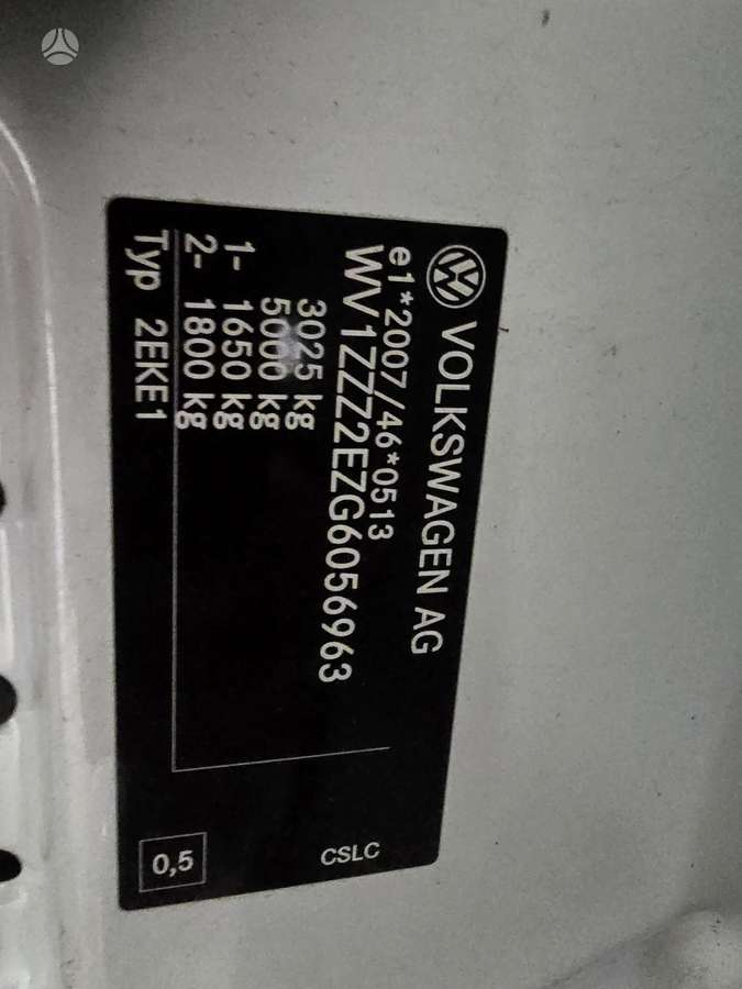 Volkswagen Crafter, preču