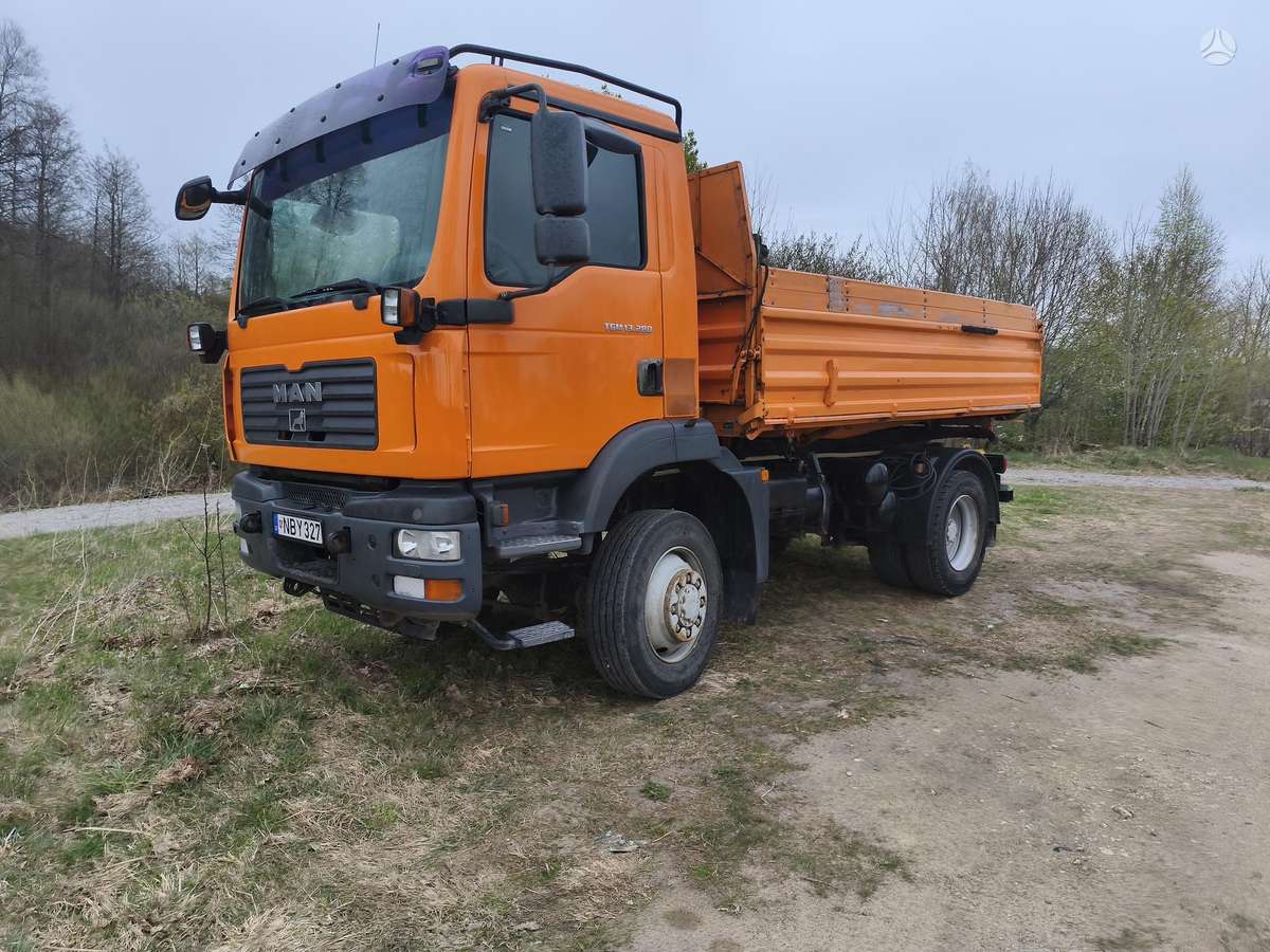 MAN TGM, dumpers / tippers