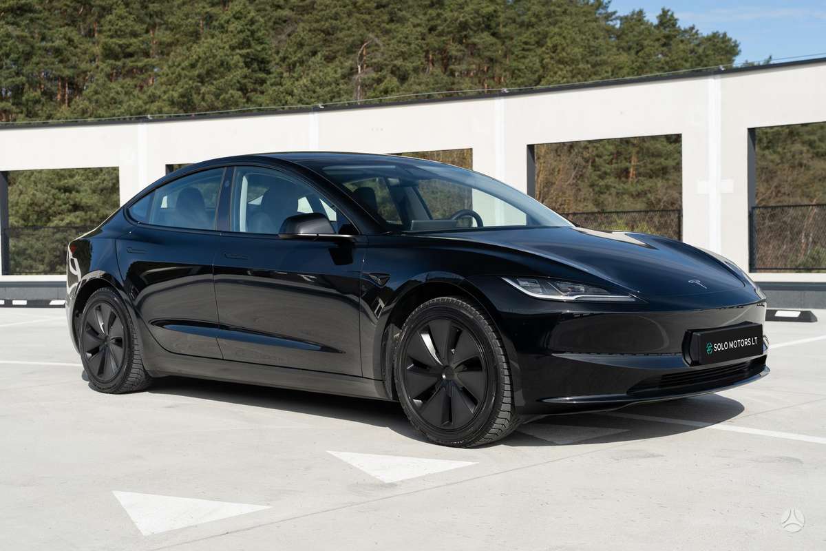 Tesla Model 3, 60 kWh, sedanas