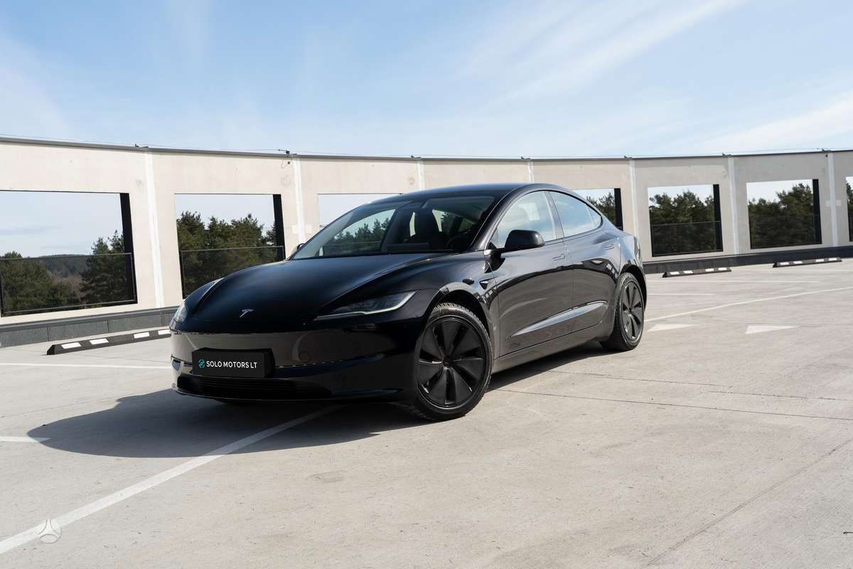 Tesla Model 3, 60 kWh, sedanas