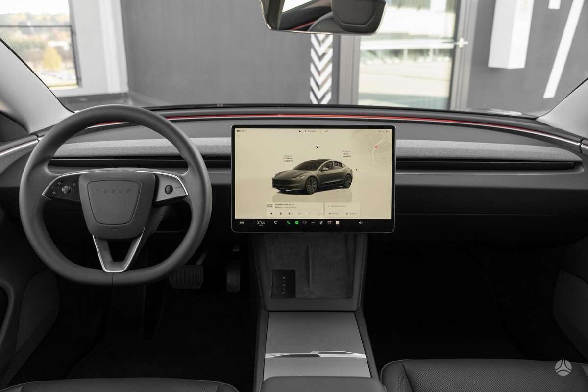 Tesla Model 3, 60 kWh, sedanas