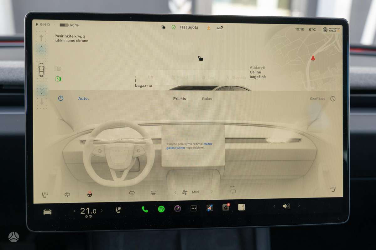 Tesla Model 3, 60 kWh, sedanas